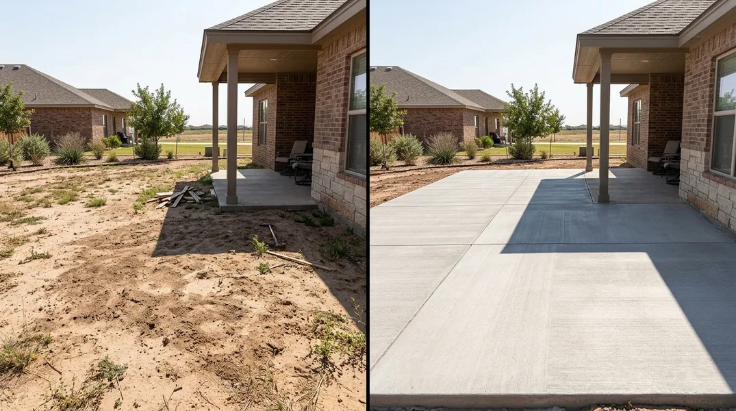 Result concrete in Lubbock - Lubbock Concrete Pros