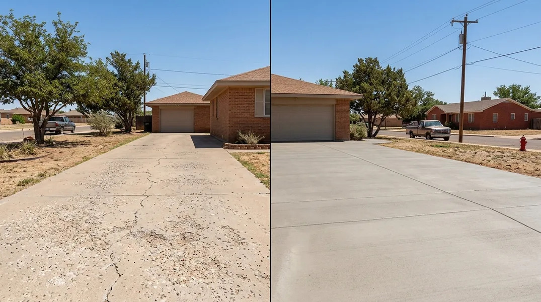 Result concrete in Lubbock - Lubbock Concrete Pros