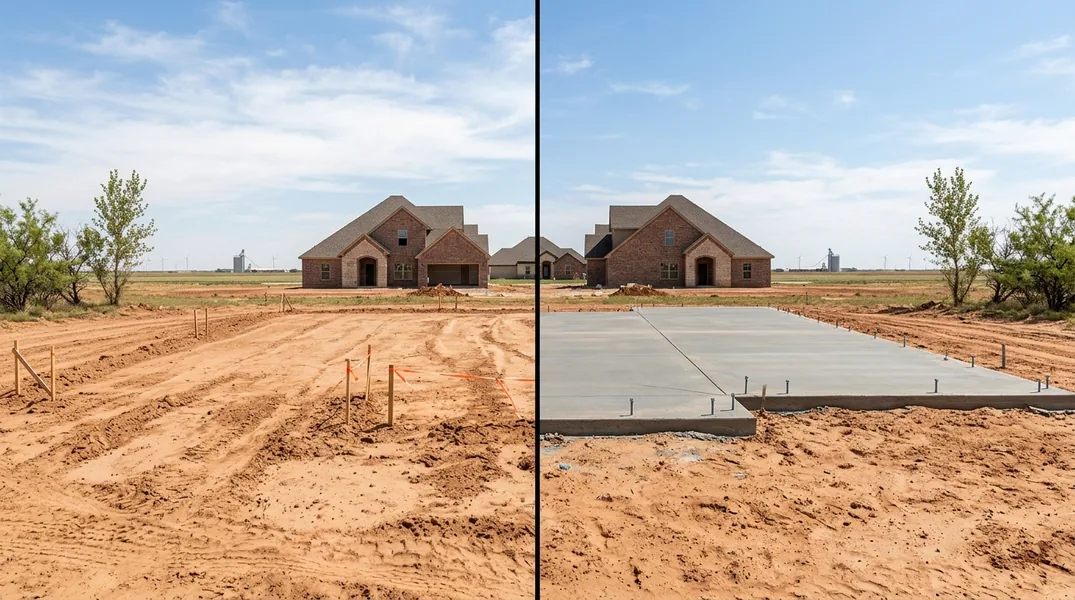 New Construction Slab Guide: What Lubbock Homebuyers Should Know Before Closing