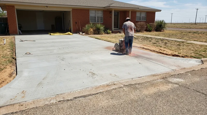 Concrete Driveways Lubbock
