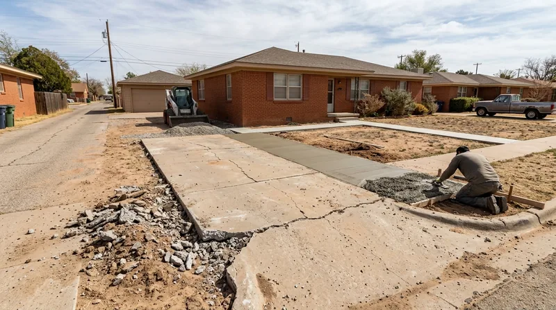 Concrete Removal & Replacement Lubbock