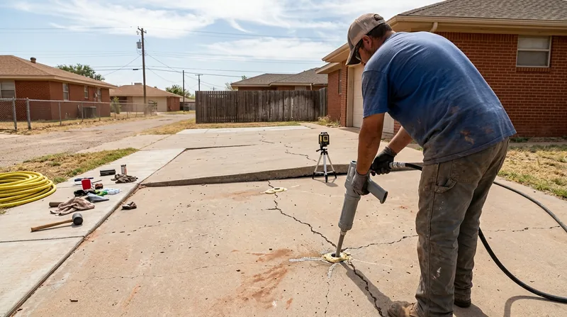 Concrete Leveling & Slab Lifting Lubbock