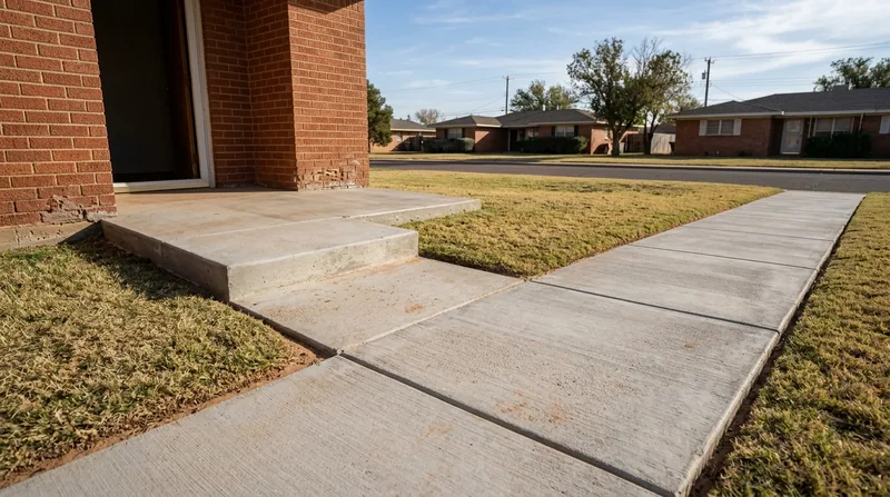 Sidewalks, Walkways & Steps Lubbock
