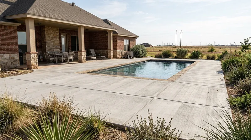 Concrete Pool Decks Lubbock